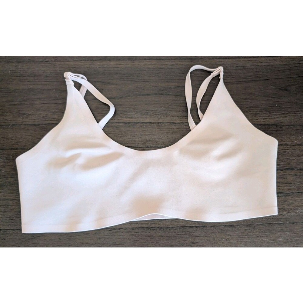 Free People Intimately Beige Bralette Size Large Unlined Wireless Comfortable